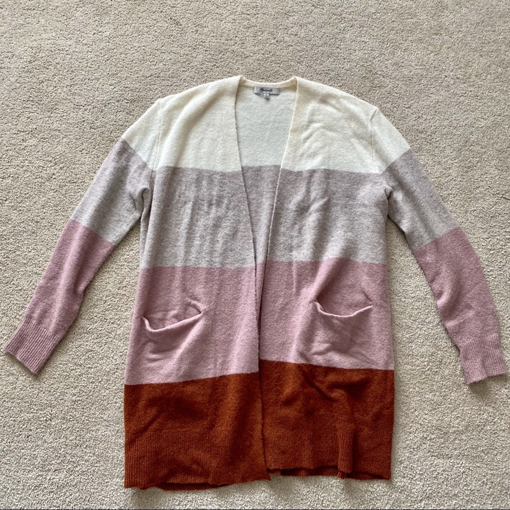 Madewell Ryder Stripe Cardigan